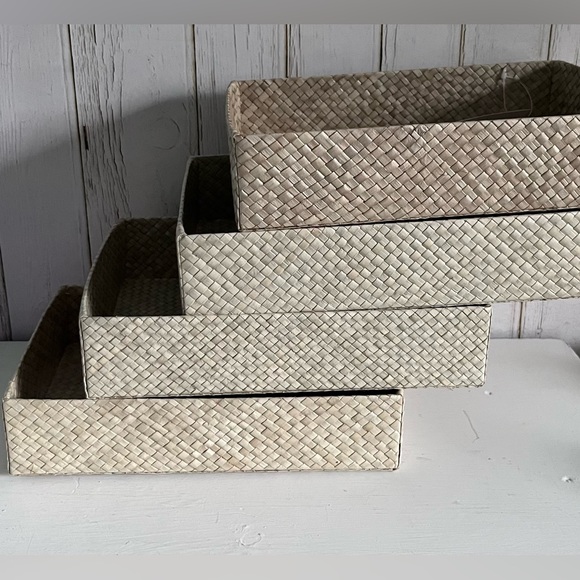 Design Ideas Basket Drawer Organizer Set 4 - Picture 2 of 4